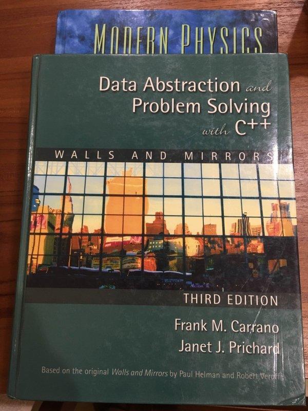 原文書 理工科 資工Data Abstraction & Problem Solving with C++