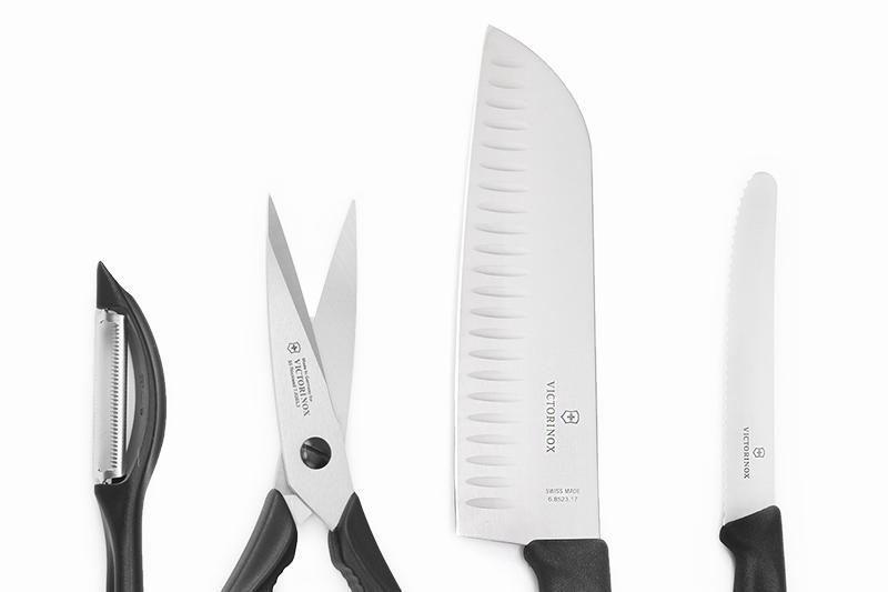 【刀光劍影】~世界品牌VICTORINOX-瑞士新廚房刀組4件