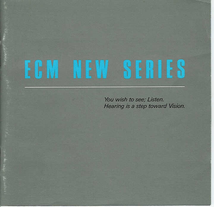 【ECM】ecm new series