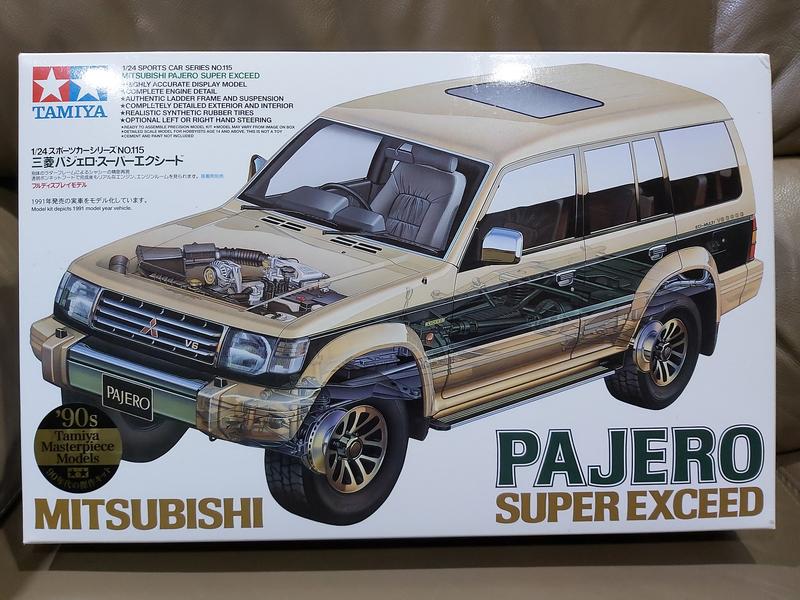 1/24 田宮Tamiya Mitsubishi Pajero 模型| 露天市集| 全台最大的網路