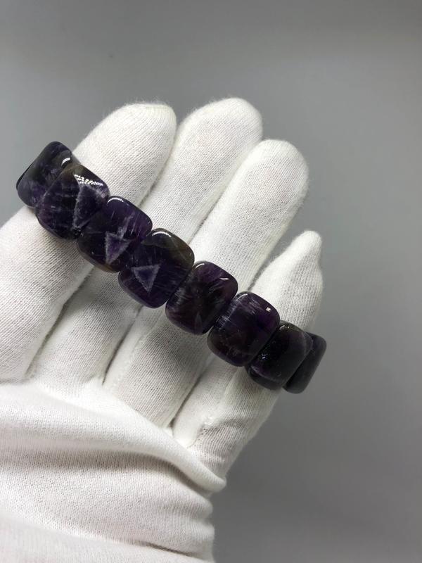 【麥 水晶】【329】 保證天然 夢幻紫水晶手排 總重量 37.5g 15.8mm 直購價$250元