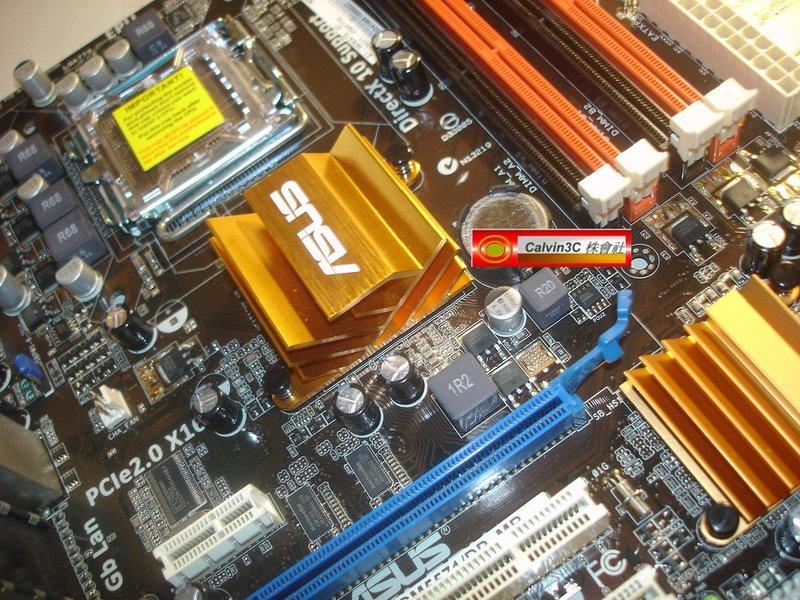 ASUS 華碩P5QL-M EPU 775腳位Intel G43晶片組4組DDR3 4組SATA HDMI 全