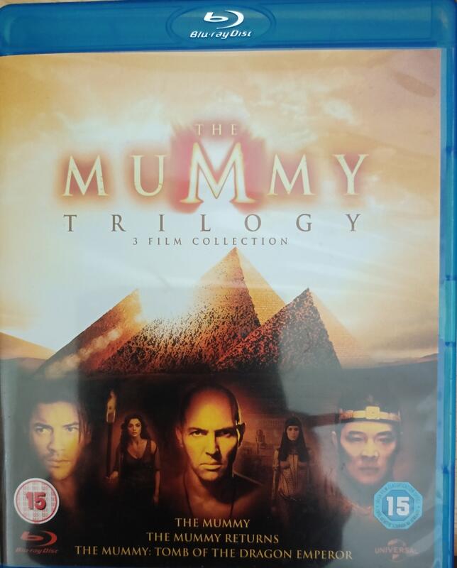 [二手]藍光BD 神鬼傳奇三部曲 The Mummy Trilogy 三碟套裝版(中文字幕)