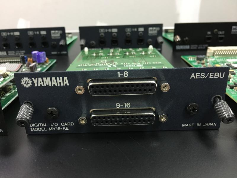 Yamaha MY16-AE AES/EBU CARD / Yamaha 01v96 o1v96 LS9 QL1 QL5