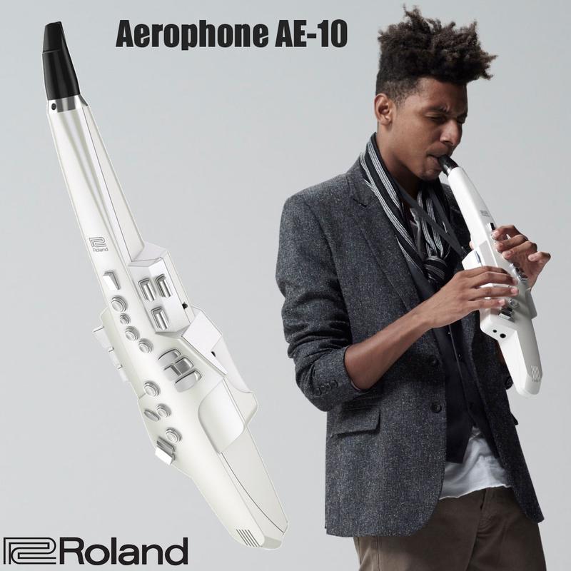 小叮噹的店 - 電薩克斯風 Roland 樂蘭 Aerophone AE-10 數位吹管 電吹嘴 公司貨享保固