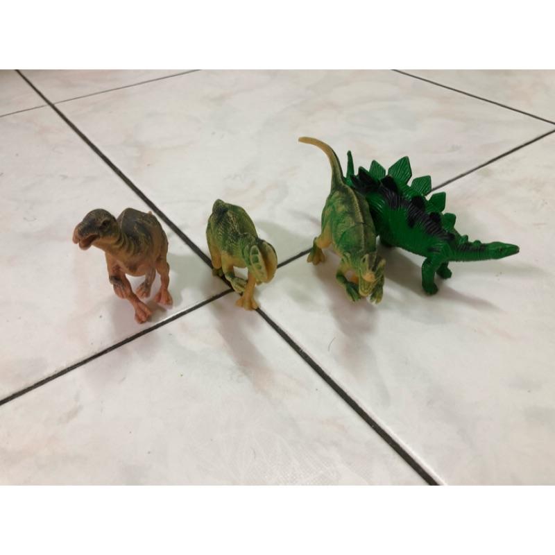 4隻一起賣恐龍 劍龍 腫頭龍 迅猛龍 侏儸紀世界