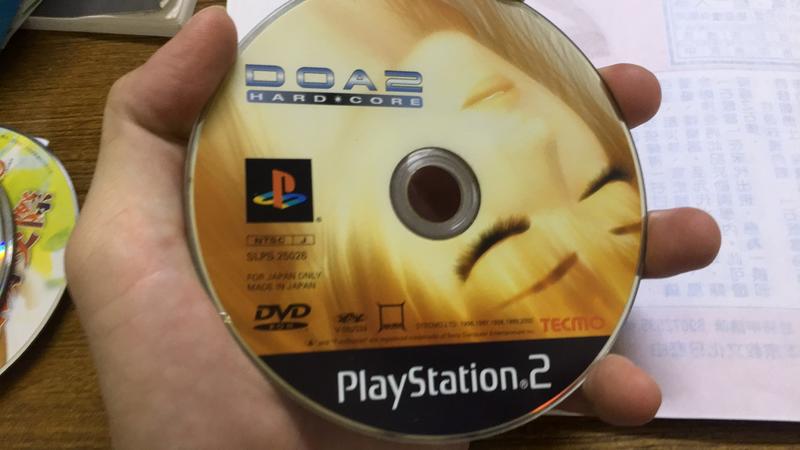 PS2 PlayStation2光碟 生死格鬥2 DOA2 Hard core  Y13