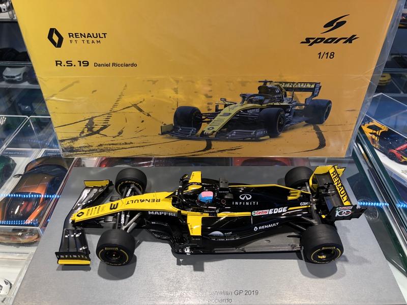 RENAULT F1 RS.19 N°3 2019 SPARK 1/18°