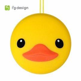 ◤創意3C◢ macamini duck 黃色小鴨迷你馬卡龍螢幕擦拭布耳機塞吊飾