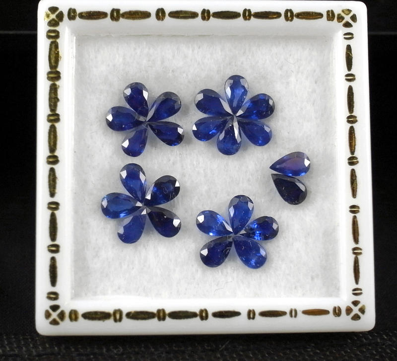 裸石 0814 皇家藍天然錫蘭 5x3 藍寶石 5.63ct