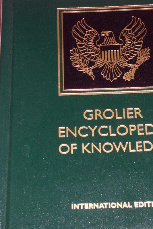 GROLIER  ENCYCLOPEDIA  OF  KNOWLEDGE精裝本大英百科全書英文版