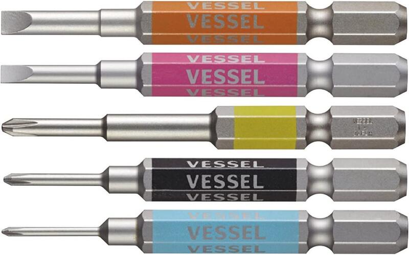 VESSEL(VESSEL) 對應40V剛彩刀5支裝單頭+00/+0/+1/-3/4-×65 GS5P-03