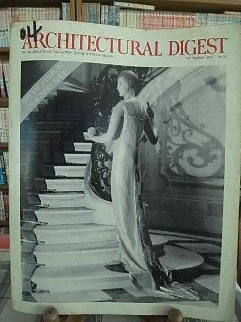 【ARCHITECTURAL DIGEST  1989 SEP. | *Check House】