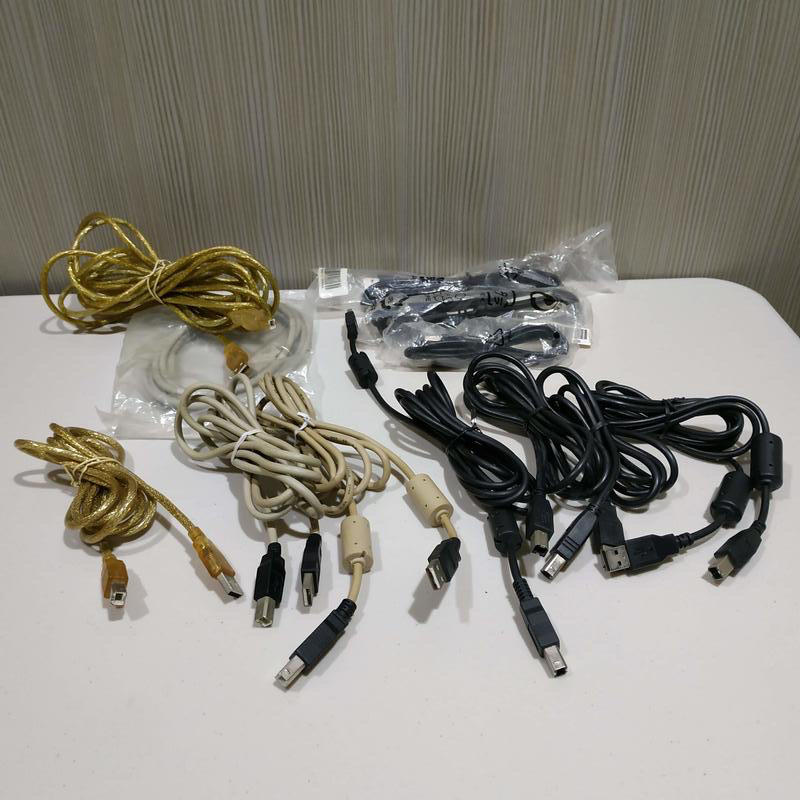 USB type A to type B cable x12