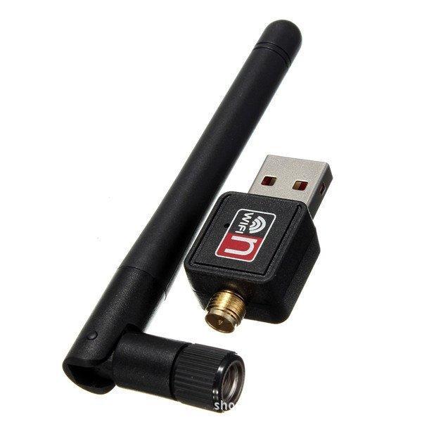 USB無線網卡 2dbi天線。可穿牆。WIFI路由發射接收器。特價120元