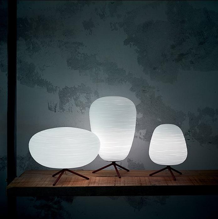 Warm 北歐 簡約 現代 客廳 床頭燈具 個性 創意 時尚 浪漫 溫馨 裝飾玻璃 檯燈 E27 110V~220V