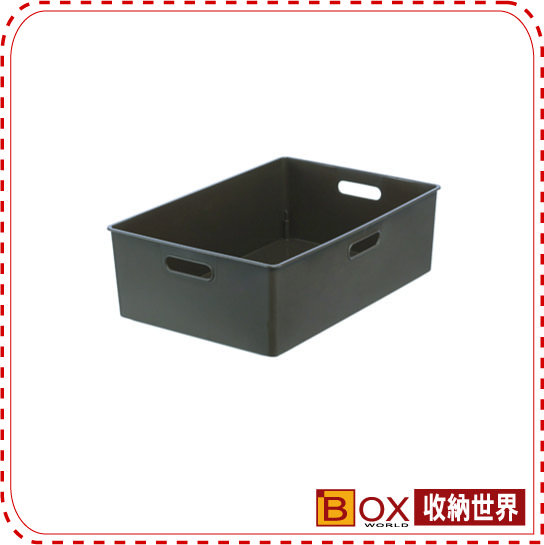 『收納世界』TBD30-2 博多收納盒(咖啡) 台灣製造 KEYWAY 聯府塑膠