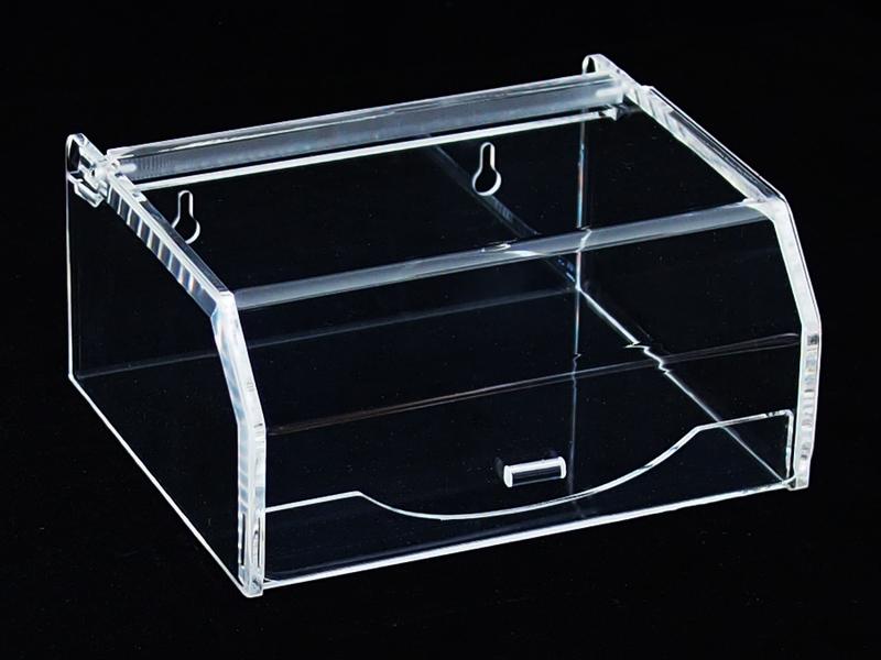 『宜居衛浴』YR-316 平板式 壓克力 水晶透明面紙盒 壁掛式衛生紙架 衛生紙盒