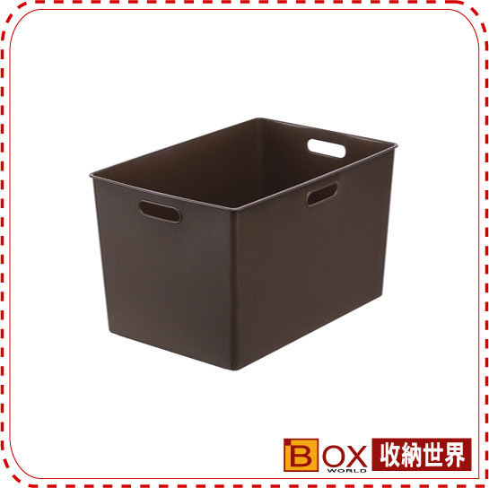 『收納世界』TBD40-2 博多收納盒(咖啡) 台灣製造 KEYWAY 聯府塑膠
