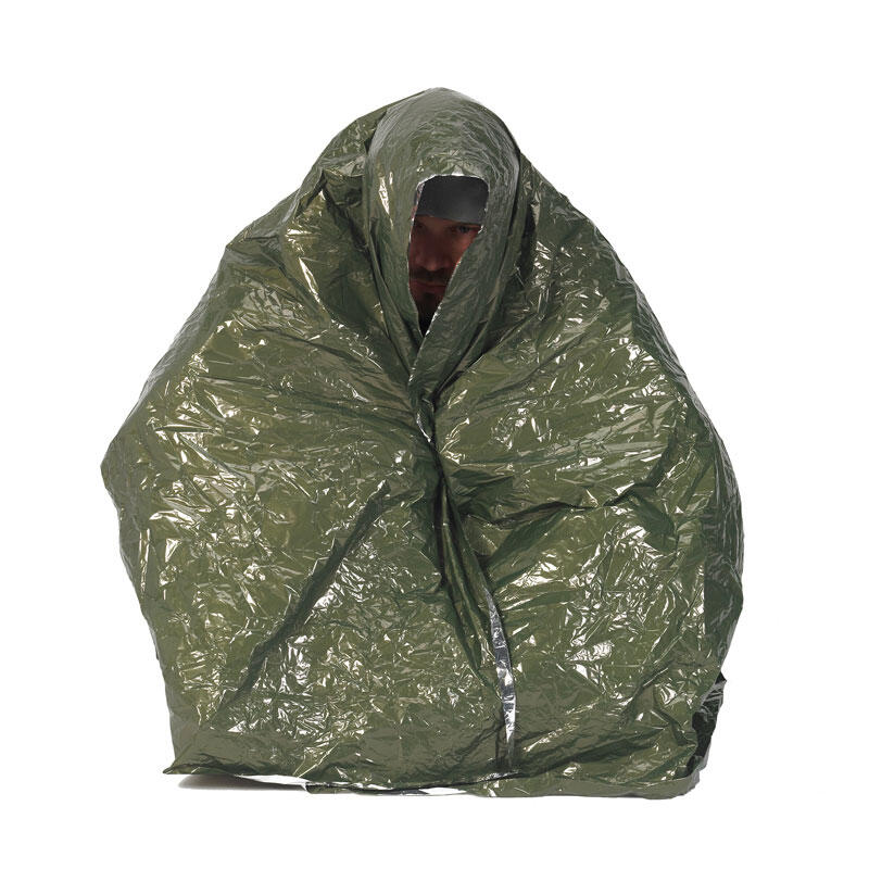 【山道具屋】OD Emergency Blanket 雙面加厚緊急防水求生軍毯/急救毯/保溫毯/軍毯