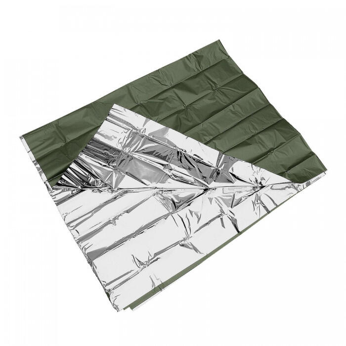 【山道具屋】OD Emergency Blanket 雙面加厚緊急防水求生軍毯/急救毯/保溫毯/軍毯