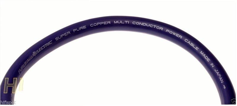 古河FURUKAWA】PCOCC Super Pure Copper 古河電纜株式會社4平方三芯