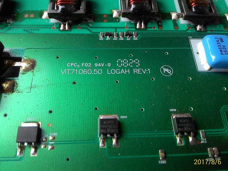 BenQ VD3722 電源板 FSP235 - 4M01 高壓板 VIT71060.50  LOGAH REV