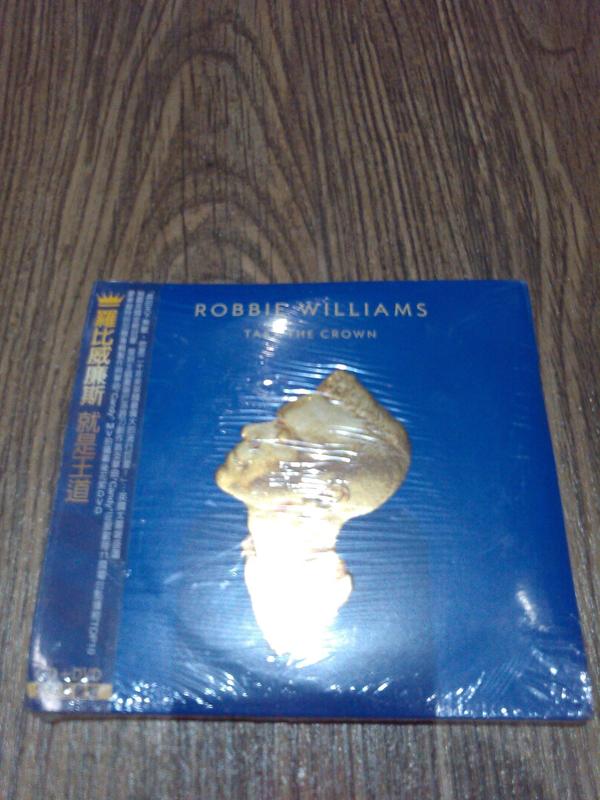 Robbie Williams 羅比威廉斯：Take the Crown 就是王道【CD+DVD全球限量盤】全新未拆CD
