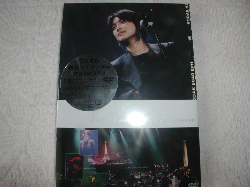 代購ZARD What A Beautiful Moment LIVE DVD 2004 初演唱+寫真輯BD DVD