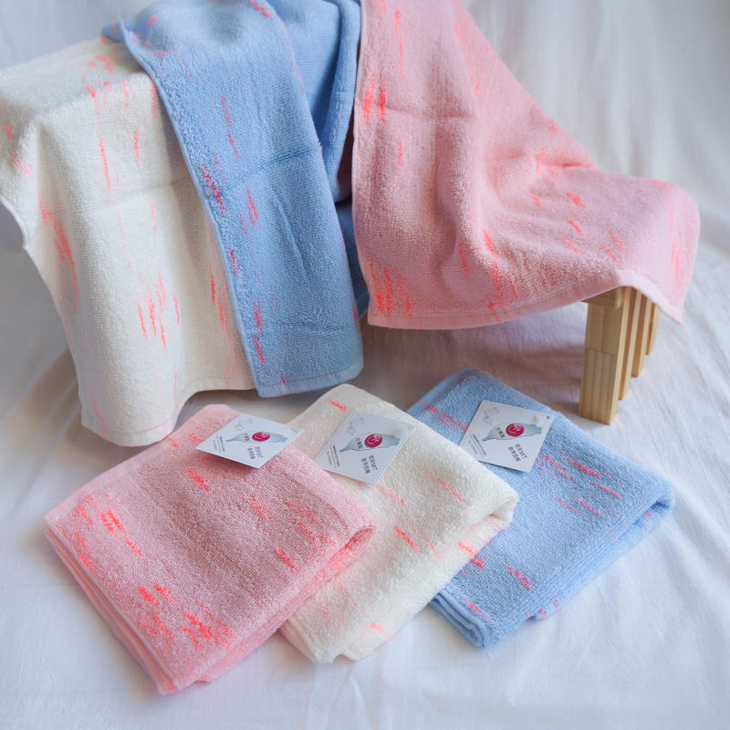 MIT毛巾~厚款毛巾，彩紗毛巾風格獨特(3色)