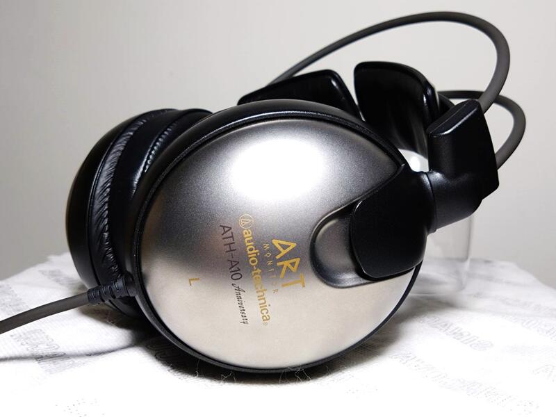 【中古銘機】鐵三角 audio-technica ATH-A10ANV 1995年 3300台限定 鈦殼 耳罩式 美品