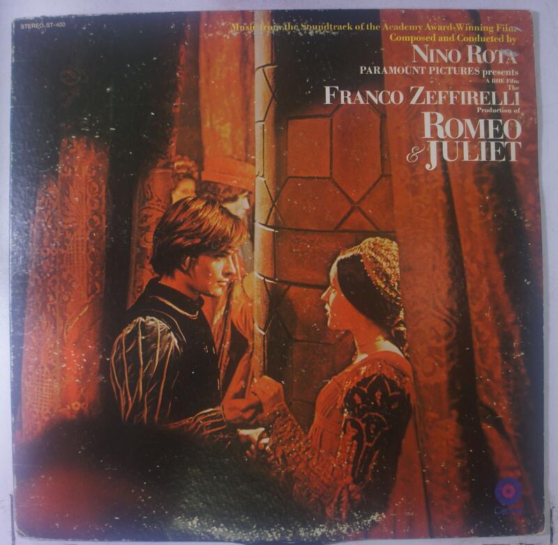 《二手美版黑膠》Nino Rota – Romeo & Juliet 殉情記 (羅密歐與茱麗葉) 原聲帶