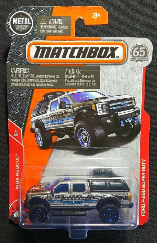 全新MatchBox 65週年紀念限定版-火柴盒小汽車 福特FORD F-350 Super Duty