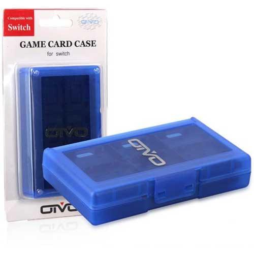 【GAME休閒館】OIVO Switch 卡匣盒 24片遊戲裝-藍色款【現貨】HD0222