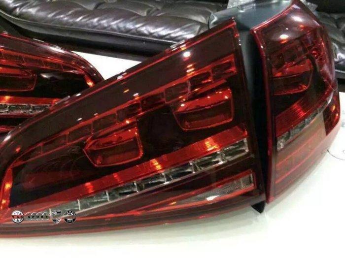 VW 福斯 原廠 GTI 7 7R LED尾燈 櫻桃紅尾燈 GOLF7 GTI TSI TDI R RLINE