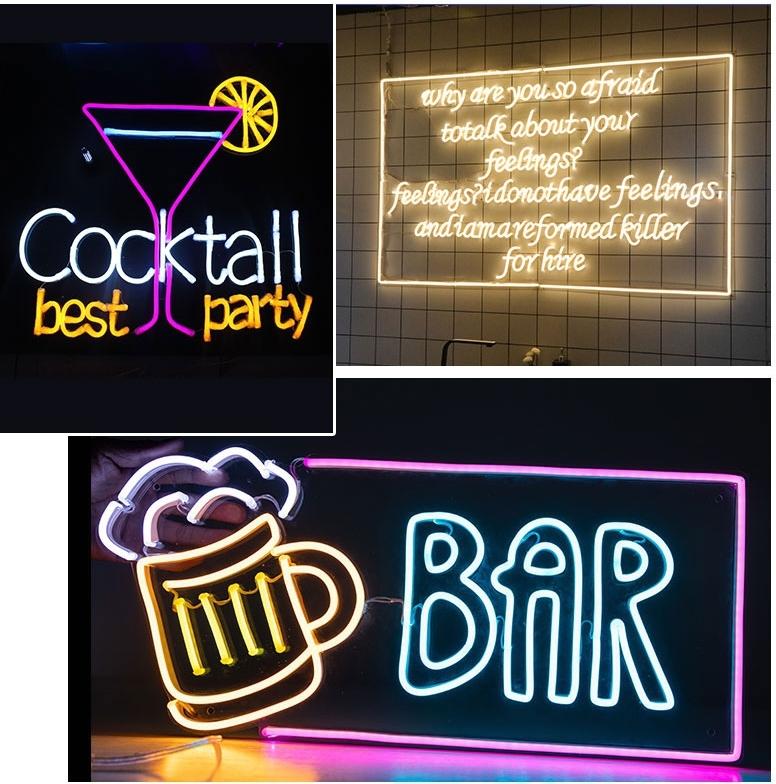 訂製霓虹燈 Led造型發光字 戶外看板 字母裝飾 logo設計 低壓12V 室內造型酒吧 戶外軟管發光字