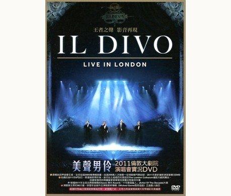 正版全新DVD~美聲男伶 / 2011倫敦大劇院演唱會實況IL DIVO / Live In London DVD