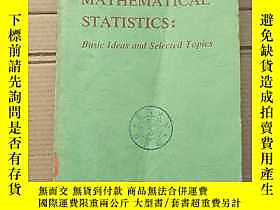 古文物mathematical罕見statistics：basic ideas and selected topics（ 