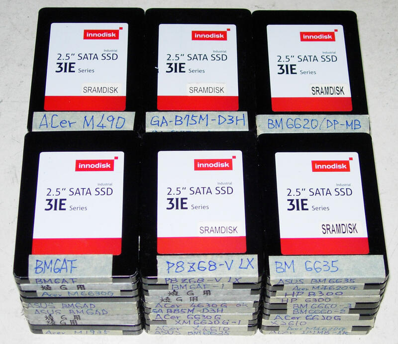【搬家大拍賣】Innodisk 16GB 2.5" SATA SSD 3IE DHS25 出清價10顆一綑700元