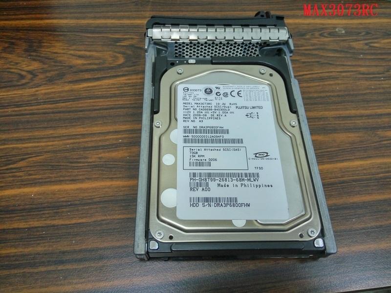 Fujitsu MAX3073RC 73GB 15000 RPM 3.5"SAS 硬碟