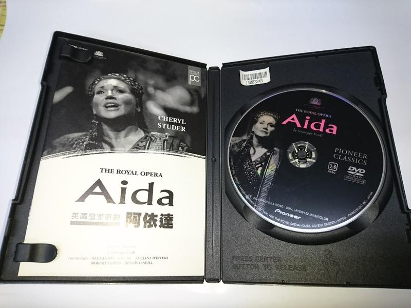 Aida， 阿依達（英國皇家歌劇）DVD 二手品ploneer出品| 露天市集| 全台