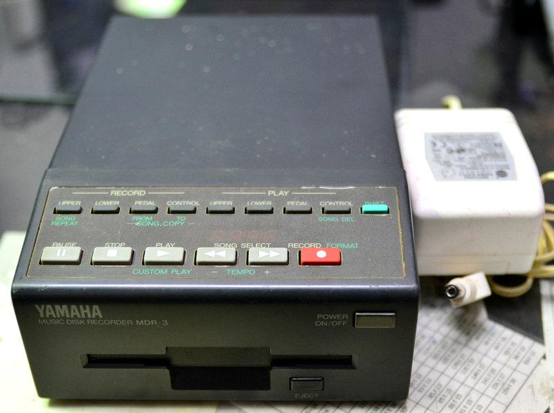 Yamaha MDR-3 Music Disk Recorder 磁碟錄音~~可開機操作,無磁碟片