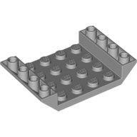 【小荳樂高】LEGO 淺灰色 4x4 雙側倒斜坡45度/船底 Inverted Double 60219 4549997
