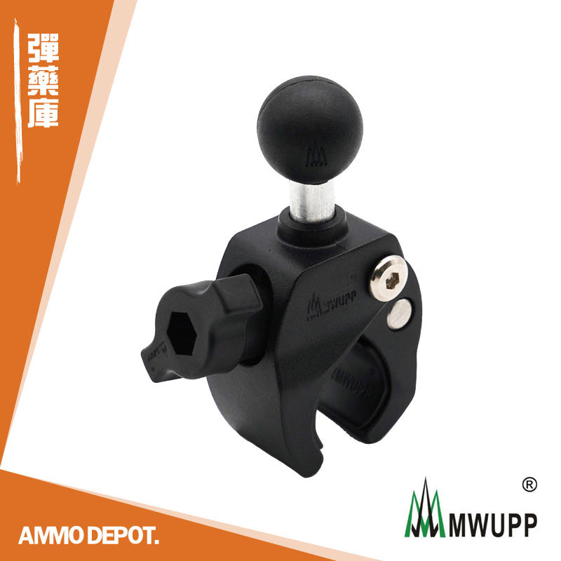 【AMMO DEPOT.】 MWUPP 五匹 5P 金屬大力夾 含球頭 夾具 #5P22