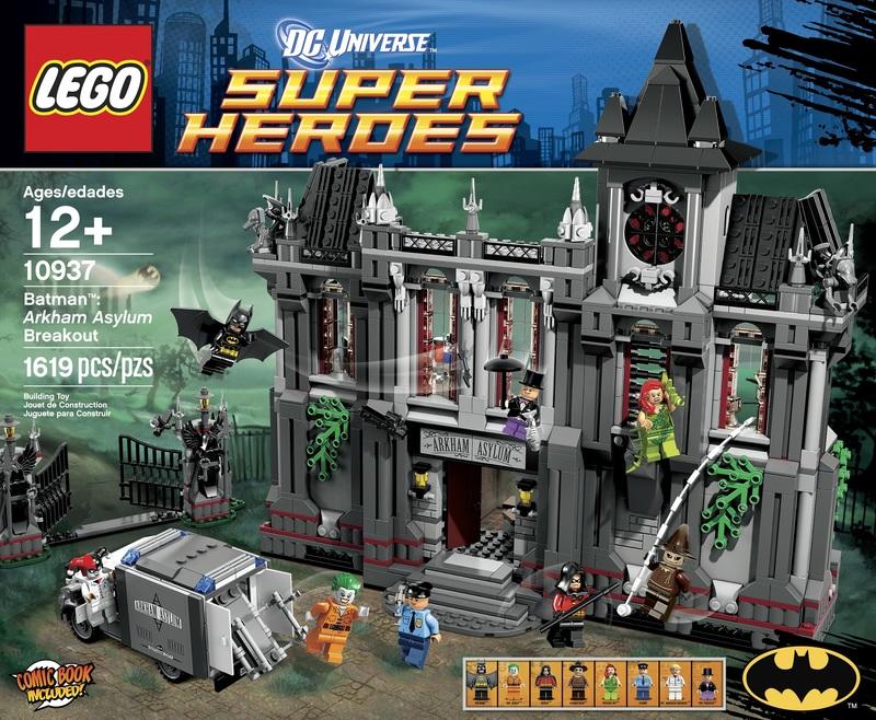 LEGO 樂高 Super Hero 超級英雄 蝙蝠俠 10937 阿卡漢療養院