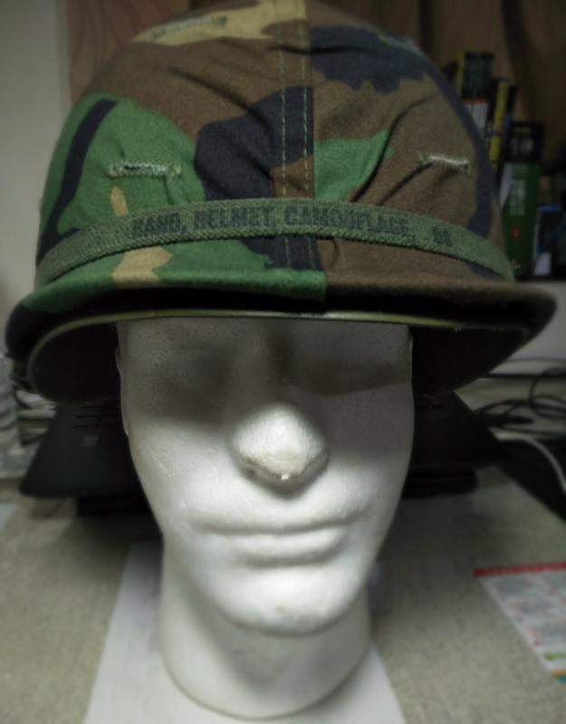入侵格瑞納達時期美軍M1鋼盔
