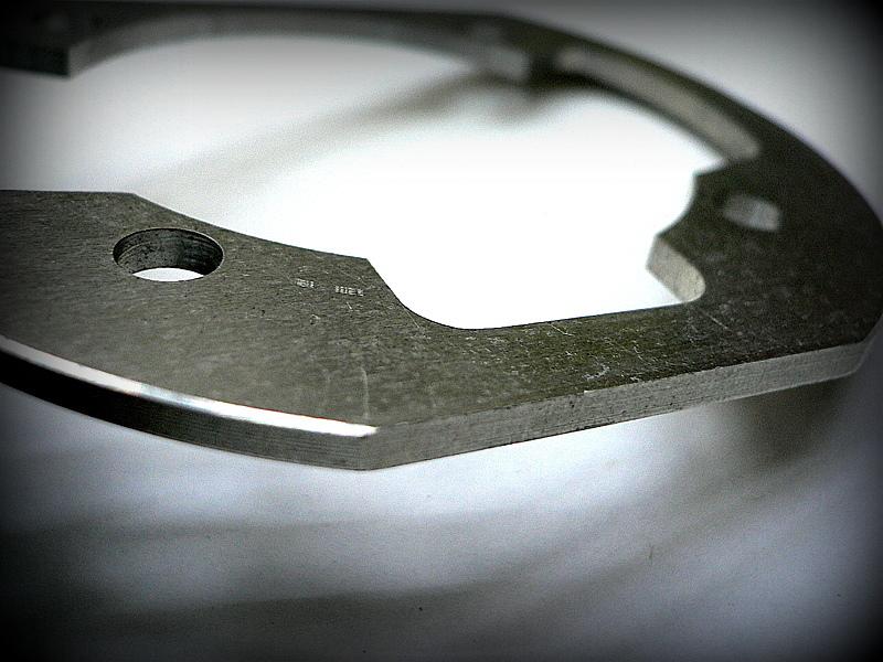 【小黑的窩】  DIO  訂製鋁合金汽缸下墊片2mm 適用54mm/55mm/55.5mm  全新