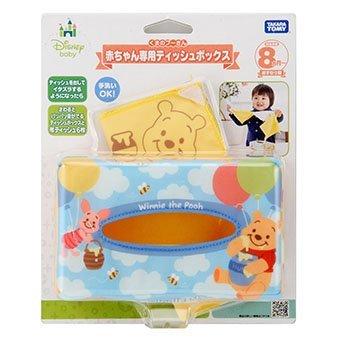 【美國媽咪】TAKARA TOMY 迪士尼嬰兒抽抽樂面紙盒玩具 台中可面交自取