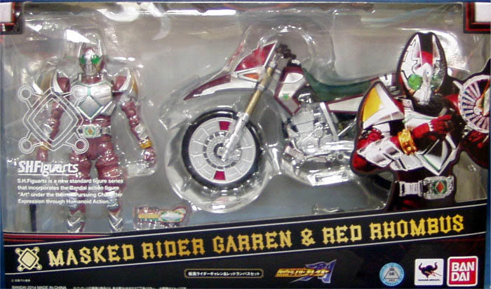 [東京鐵]日版 萬代 SHF 假面騎士劍+Red Rhombus摩托車----我們最便宜