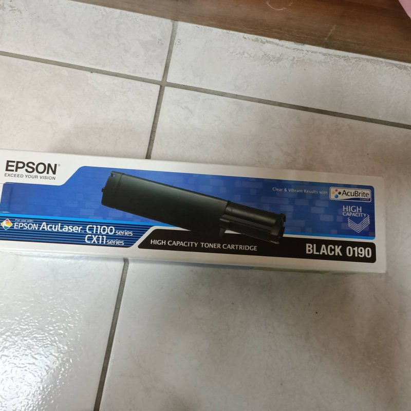EPSON 原廠高容量碳粉匣 S050189 (黑) (C1100/CX11F)